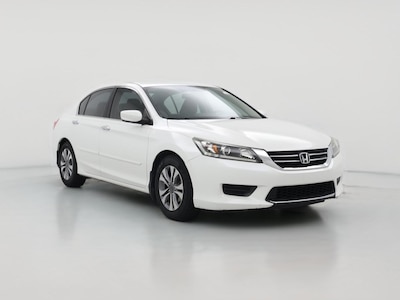 White 2015 Honda Accord LX