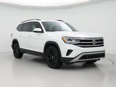 White 2022 Volkswagen Atlas SE w/Tech