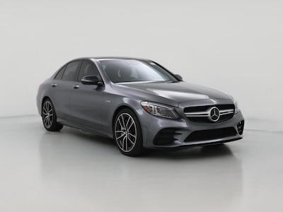 Gray 2020 Mercedes-Benz C43 AMG