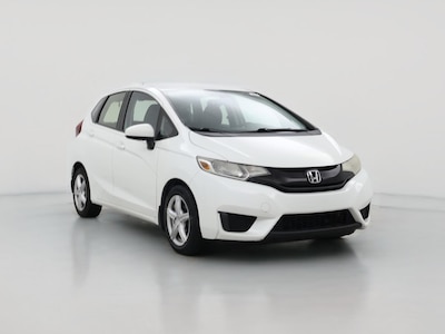 White 2016 Honda Fit LX