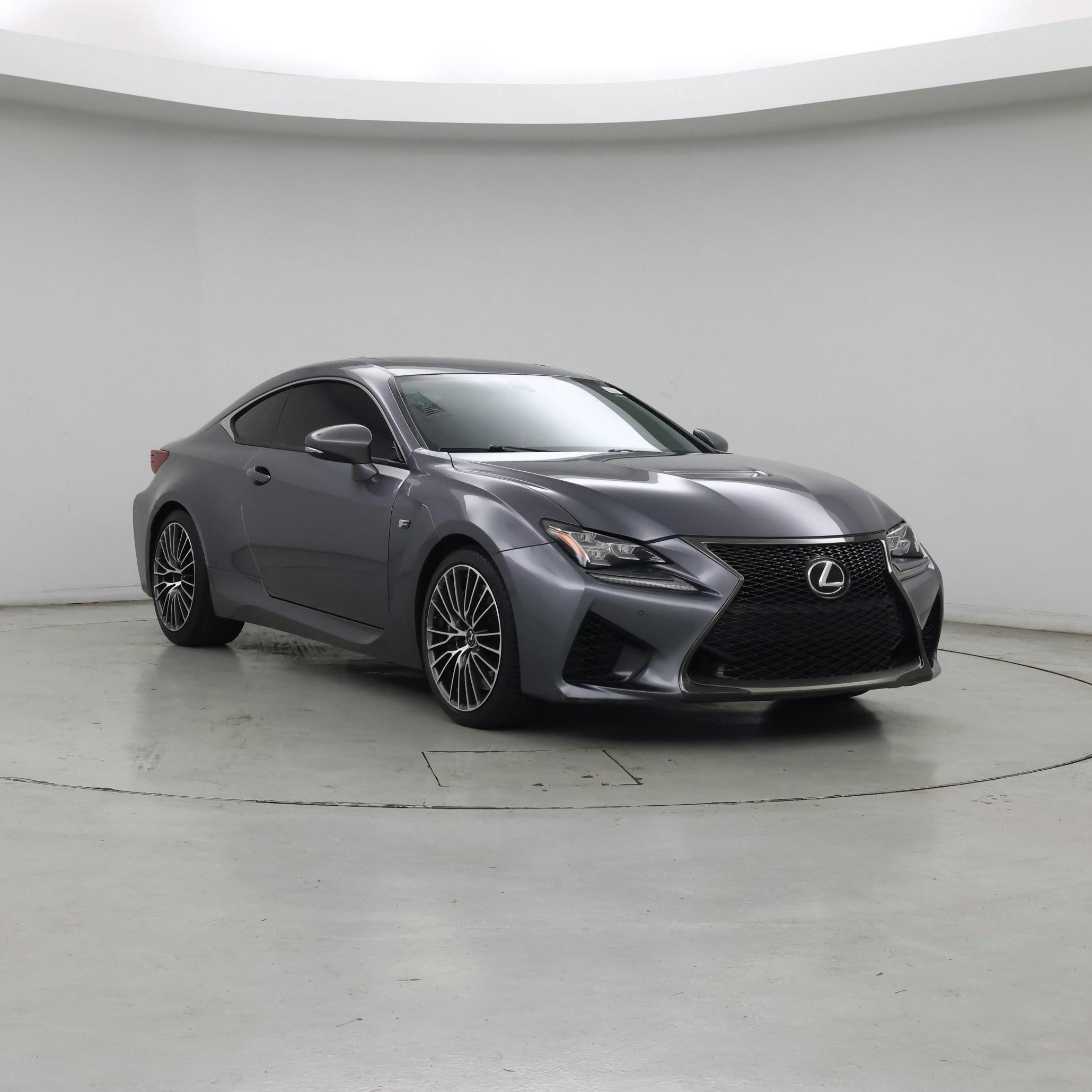 Gray 2015 Lexus RC F Coupe Rear-Wheel Drive Automatic