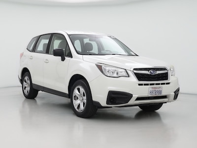 White 2018 Subaru Forester 2.5I