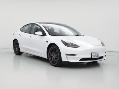 White 2022 Tesla Model 3 Performance