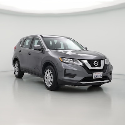 Gray 2017 Nissan Rogue S