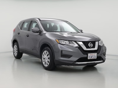 Gray 2017 Nissan Rogue S