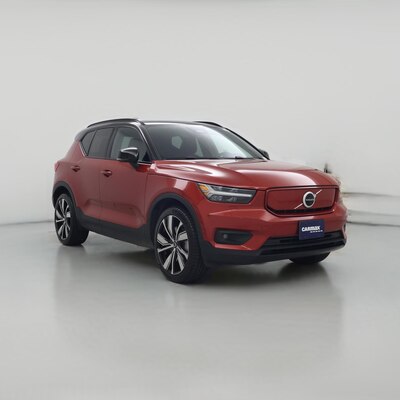 Red 2022 Volvo XC40 Recharge Electric P8 Twin Plus