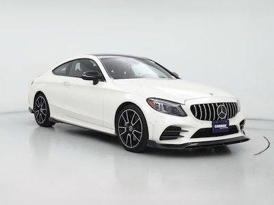 White 2019 Mercedes-Benz C300