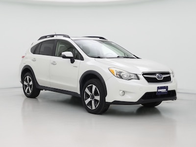 White 2015 Subaru XV Crosstrek Hybrid Touring