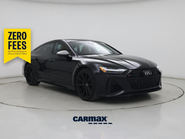 Black 2022 Audi RS 7 Sedan All-Wheel Drive Automatic