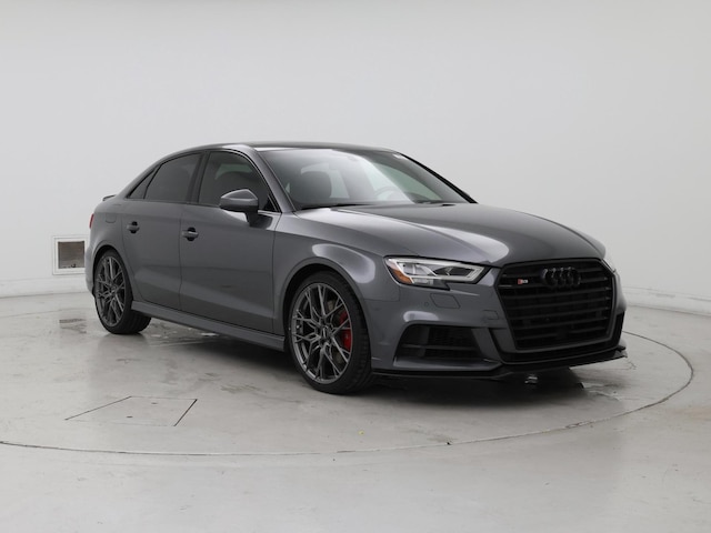 Gray 2018 Audi S3 2.0T quattro Premium Plus AWD Sedan All-Wheel Drive Automatic
