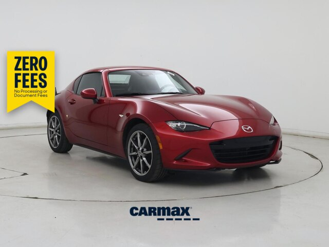 Red 2021 Mazda MX-5 Miata Convertible Rear-Wheel Drive Automatic