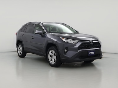 Gray 2019 Toyota RAV4 XLE