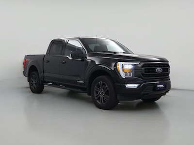 Black 2022 Ford F150 XLT