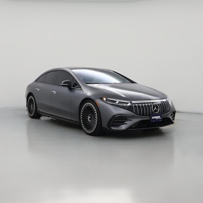 Gray 2022 Mercedes-Benz EQS AMG