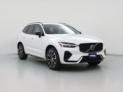 White 2023 Volvo XC60 Recharge PHEV T8 Ultimate Dark Theme