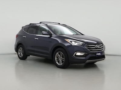 Blue 2017 Hyundai Santa Fe Sport