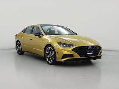 Gold 2021 Hyundai Sonata SEL Plus
