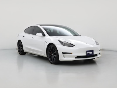 White 2020 Tesla Model 3 Performance