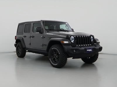 Gray 2020 Jeep Wrangler Unlimited Willys