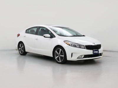 White 2017 Kia Forte EX