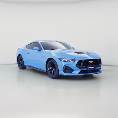 Blue 2024 Ford Mustang GT
