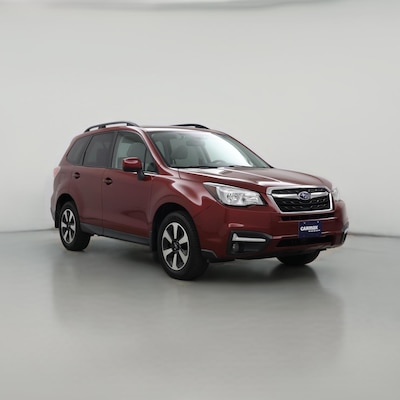 Red 2018 Subaru Forester 2.5I Premium