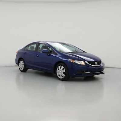 Blue 2014 Honda Civic LX