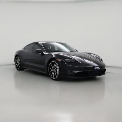 Black 2022 Porsche Taycan Electric