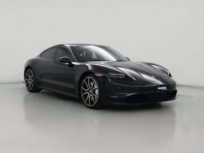 Black 2022 Porsche Taycan Electric