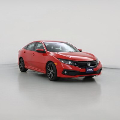 Red 2021 Honda Civic Sport