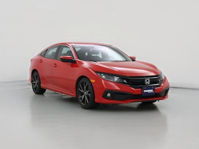 Red 2021 Honda Civic Sport