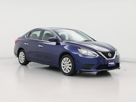 Blue 2017 Nissan Sentra SV