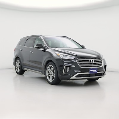 Black 2017 Hyundai Santa Fe Limited Ultimate