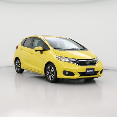 Yellow 2018 Honda Fit EX