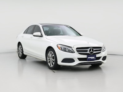 White 2015 Mercedes-Benz C300