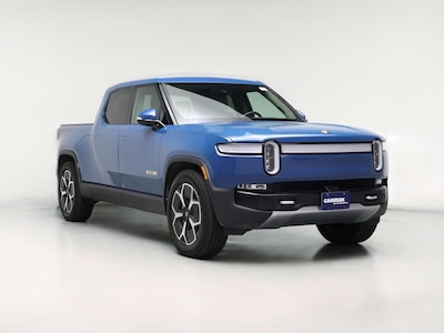 Blue 2022 Rivian R1T Adventure