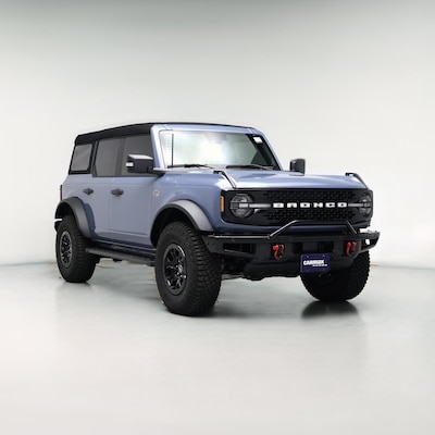 Blue 2024 Ford Bronco Wildtrak