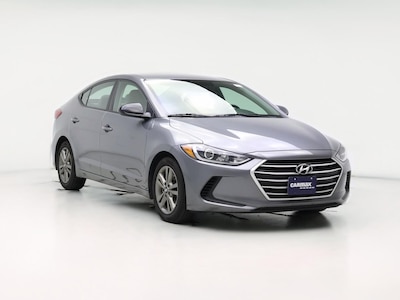Gray 2018 Hyundai Elantra SEL
