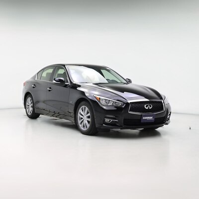 Black 2015 Infiniti Q50 Premium