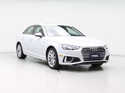 White 2019 Audi A4 Premium Plus