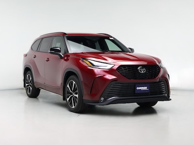 Red 2021 Toyota Highlander XSE
