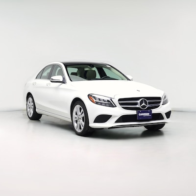 White 2019 Mercedes-Benz C300