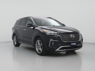 Black 2017 Hyundai Santa Fe Limited Ultimate