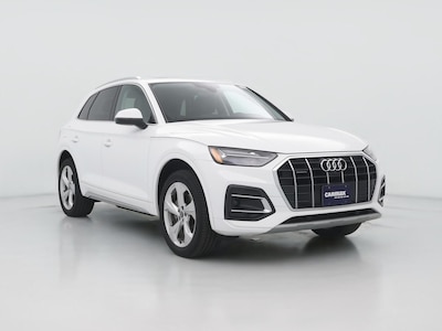 White 2021 Audi Q5 Premium Plus