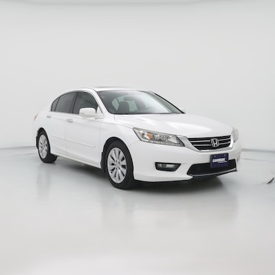 White 2015 Honda Accord Touring