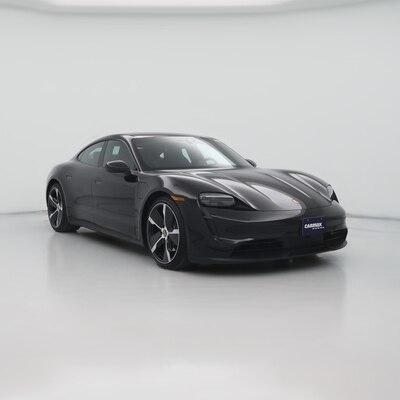 Black 2022 Porsche Taycan Electric