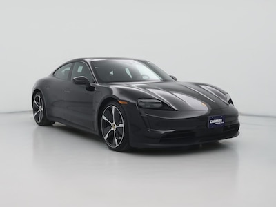 Black 2022 Porsche Taycan Electric