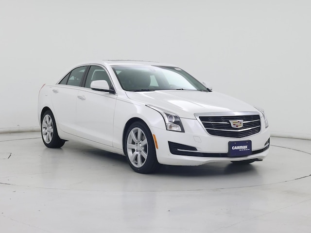 White 2016 Cadillac ATS 2.5L RWD Sedan Rear-Wheel Drive Automatic