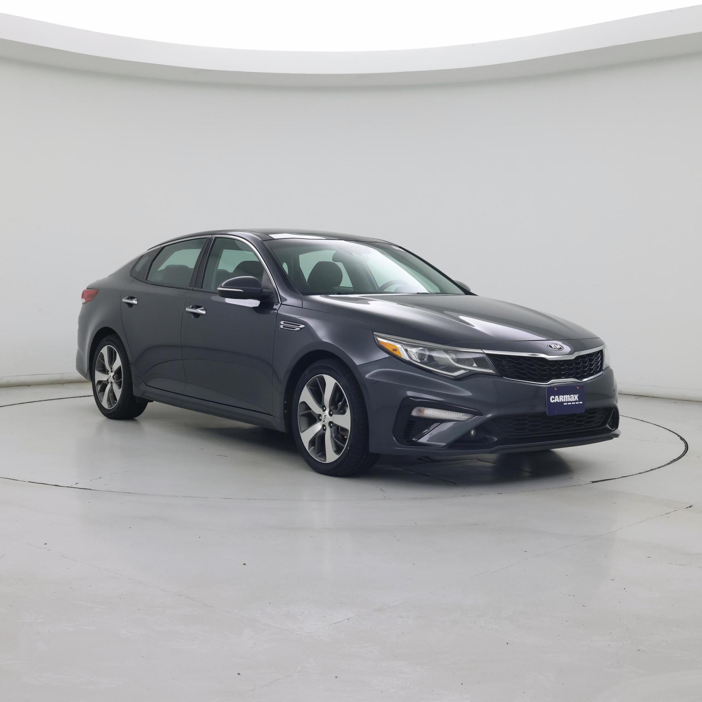 Gray 2019 Kia Optima Sedan Front-Wheel Drive Automatic