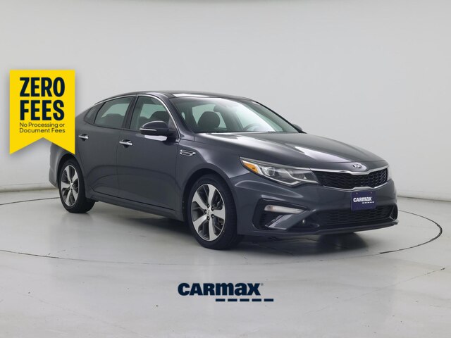 Gray 2019 Kia Optima Sedan Front-Wheel Drive Automatic